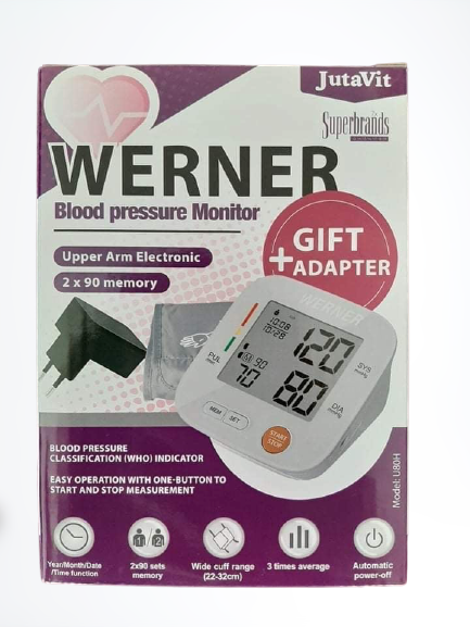 Werner U80H felkaros automata vérnyomásmérő